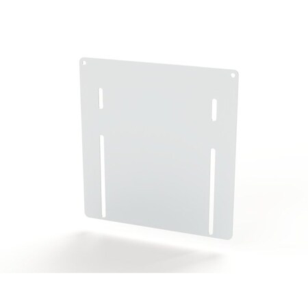 Saginaw Control & Engineering Barrier Extension, 7-1/2 in. H x 8 in. W x 0.05 in. L, Carbon Steel SCE-BPEX12